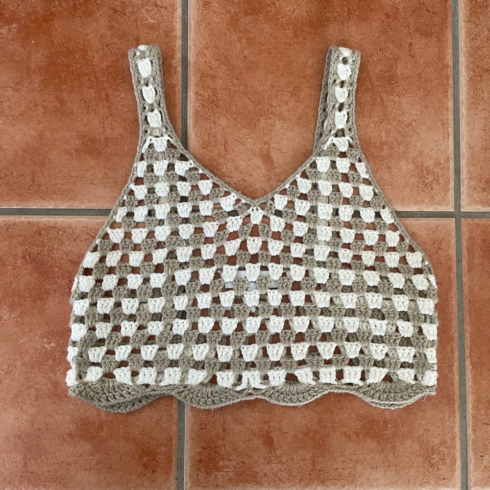 En Saison Crochet Tank